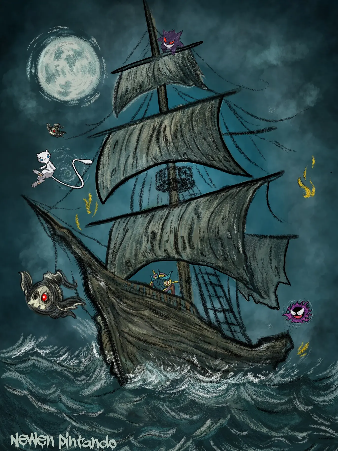 La leyenda del Caleuche, Mew Adventures 5